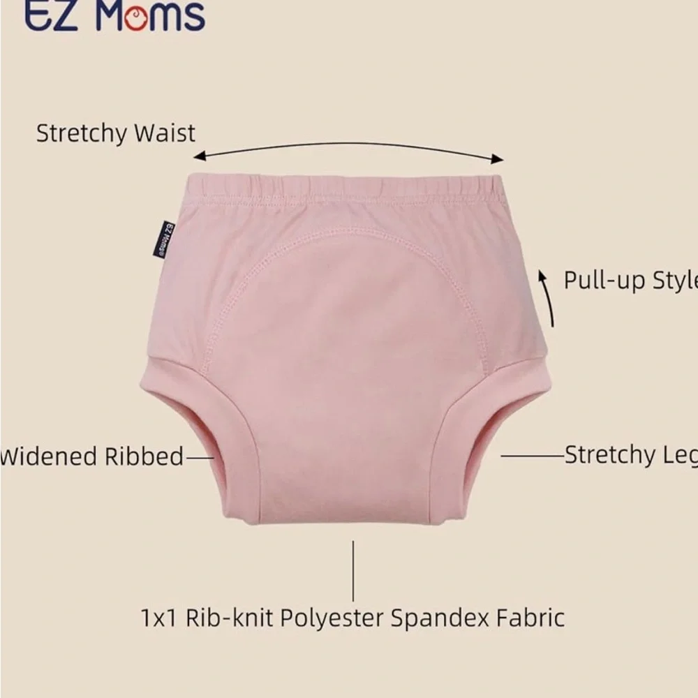 Soft Pink Diaper Cover for Babies